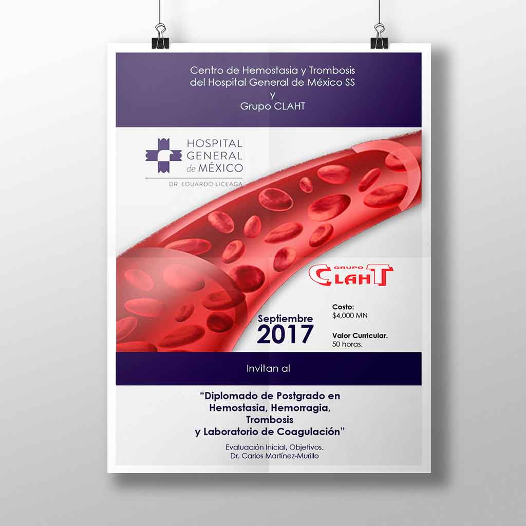 Diplomado de Postgrado en Hemostasia, Hemorragia, Trombosis y Laboratorio de Coagulación